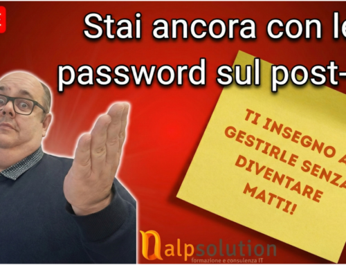 Password Manager: Perché i post-it con le password è meglio farli sparire (Replay Live)